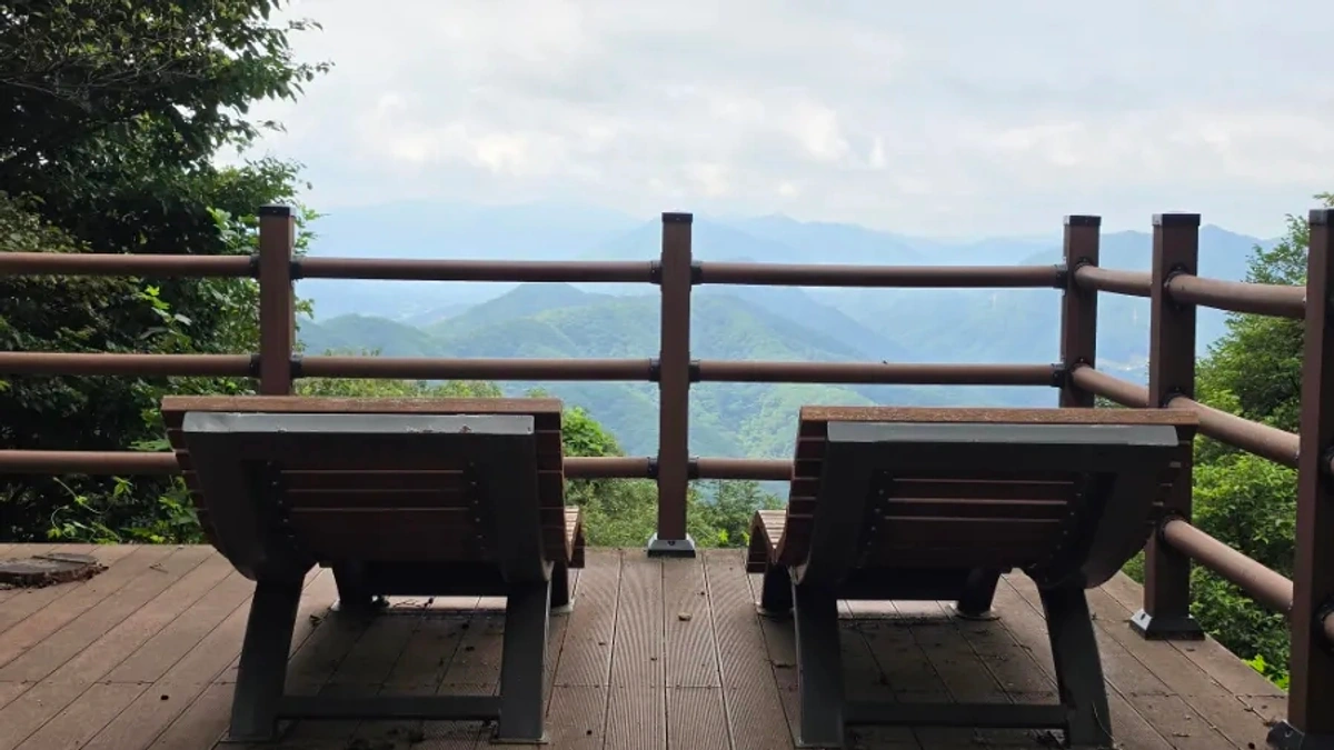 호명호수 주변 공원과 물가가 이어지는 녹지 산책로