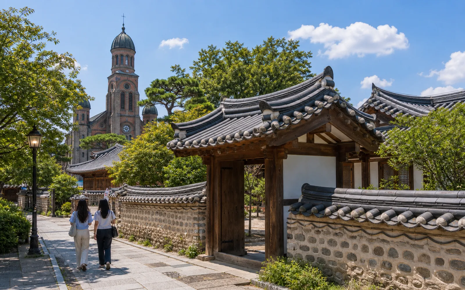 경기전·전동성당 주변 한옥 풍경