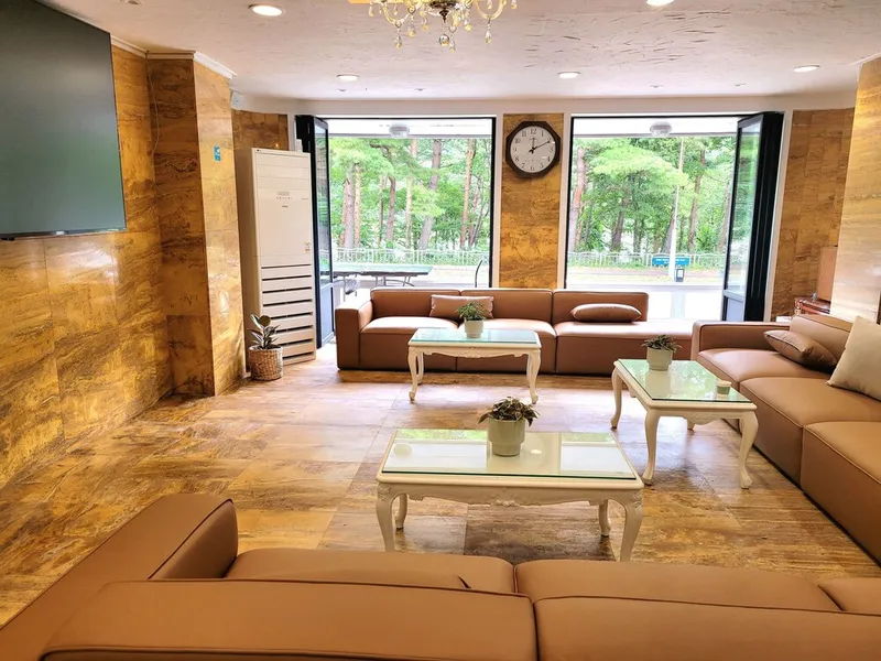 설악산과 동해바다 그리고 온천 호텔 사진