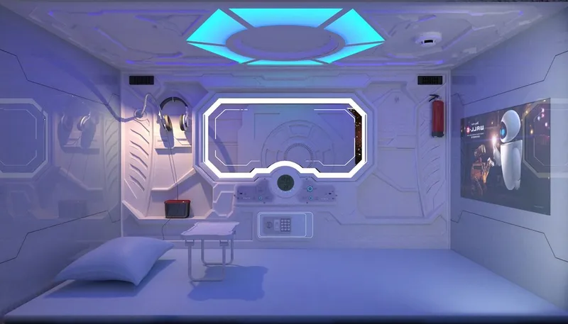 갤럭시 포즈 캡슐 호텔 보트 퀘이 호텔 사진