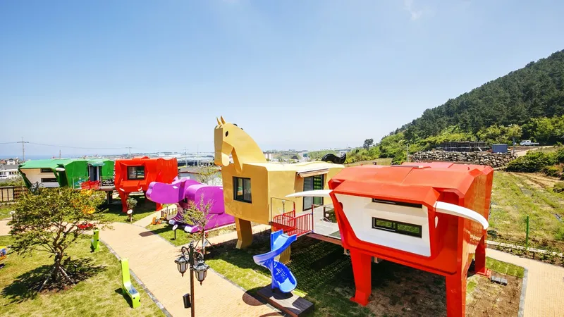 흰수염고래 리조트 호텔 사진