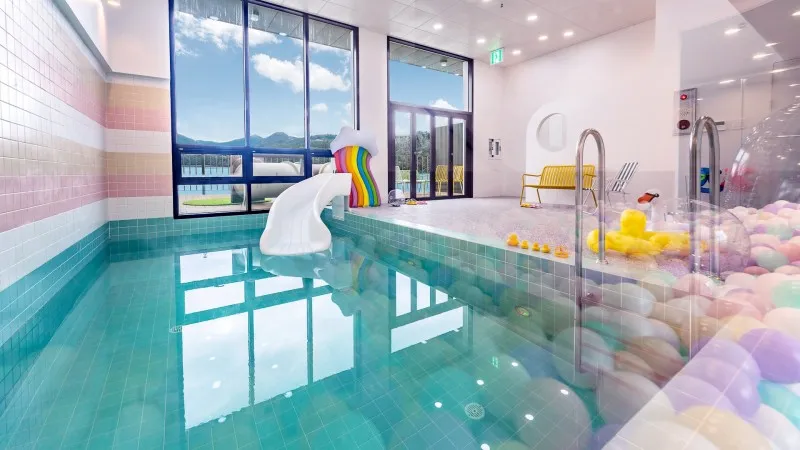 여수 자리움키즈풀빌라 호텔 사진