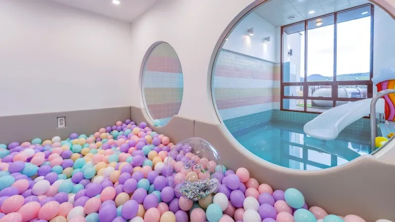 여수 자리움키즈풀빌라 호텔 사진