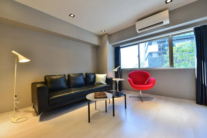 롯폰기 중심부의 이상적인 2베드룸 아파트 호텔 사진