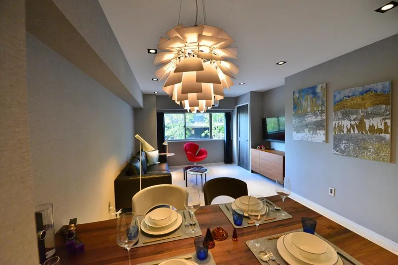 롯폰기 중심부의 이상적인 2베드룸 아파트 호텔 사진