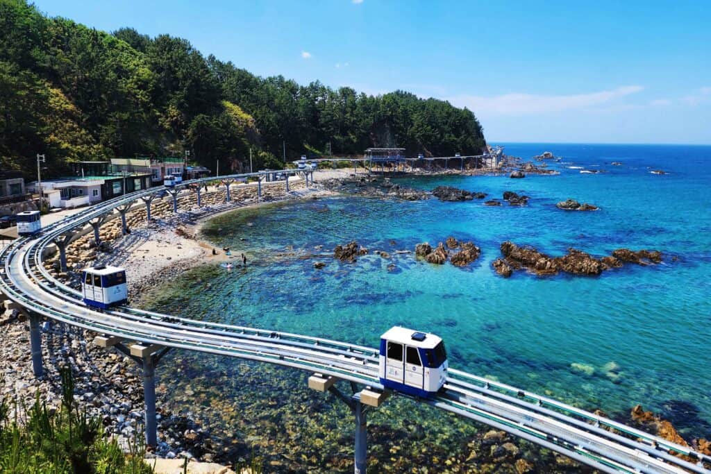 울진 하트해변