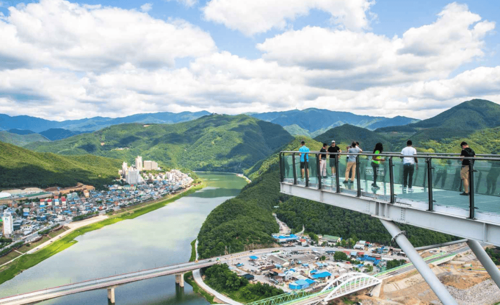 충북 만천하 스카이워크