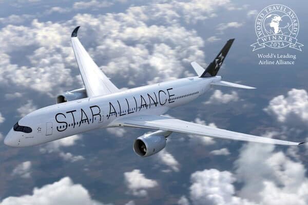 아시아나항공이 속한 스타얼라이언스(Star Alliance)가 WTA 세계 최고 항공사 동맹체에 5년 연속 선정됐다 / 아시아나항공