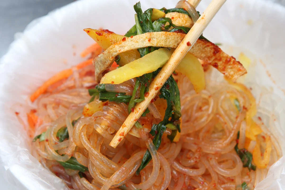 비빔당면