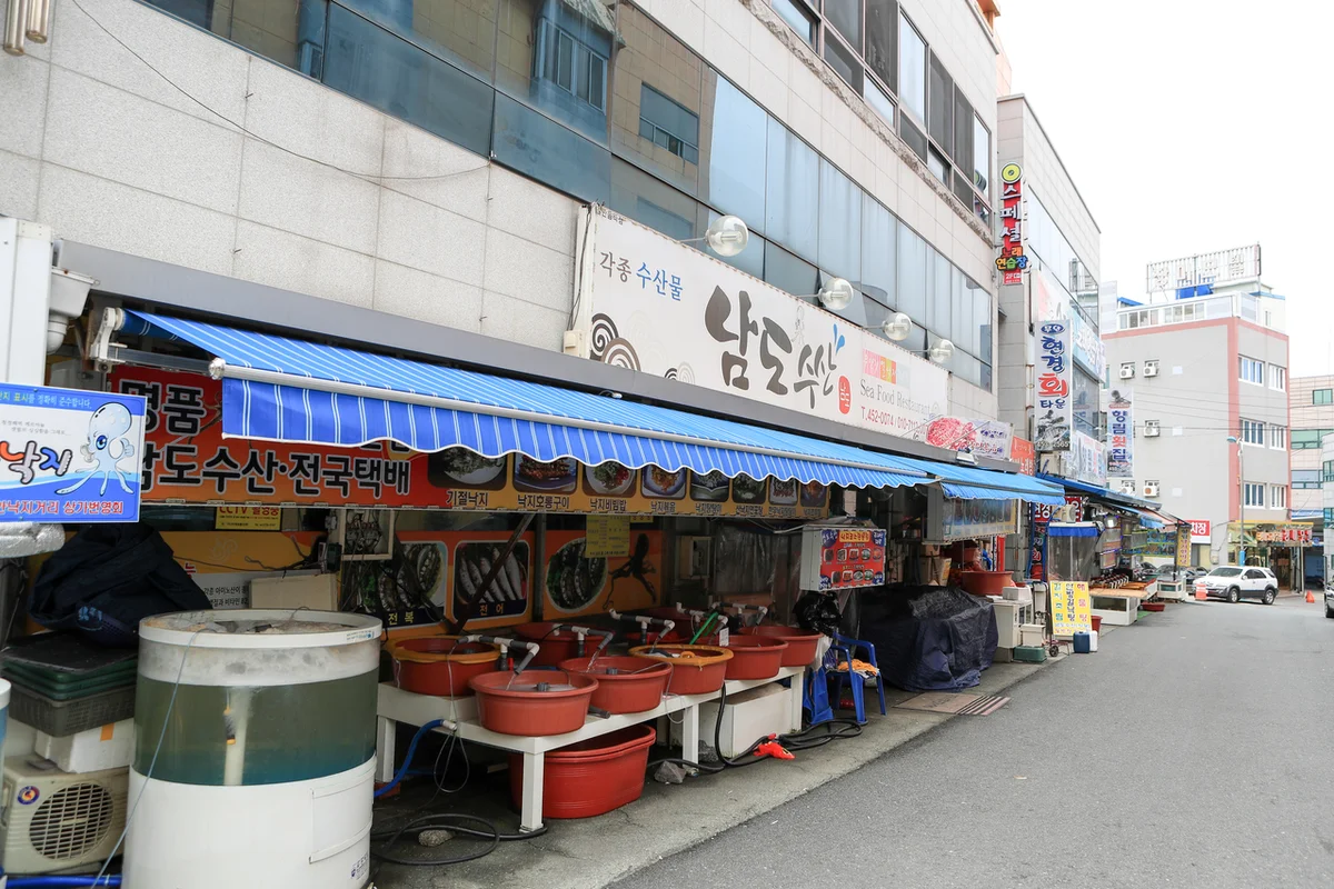 홀통유원지 & 해변