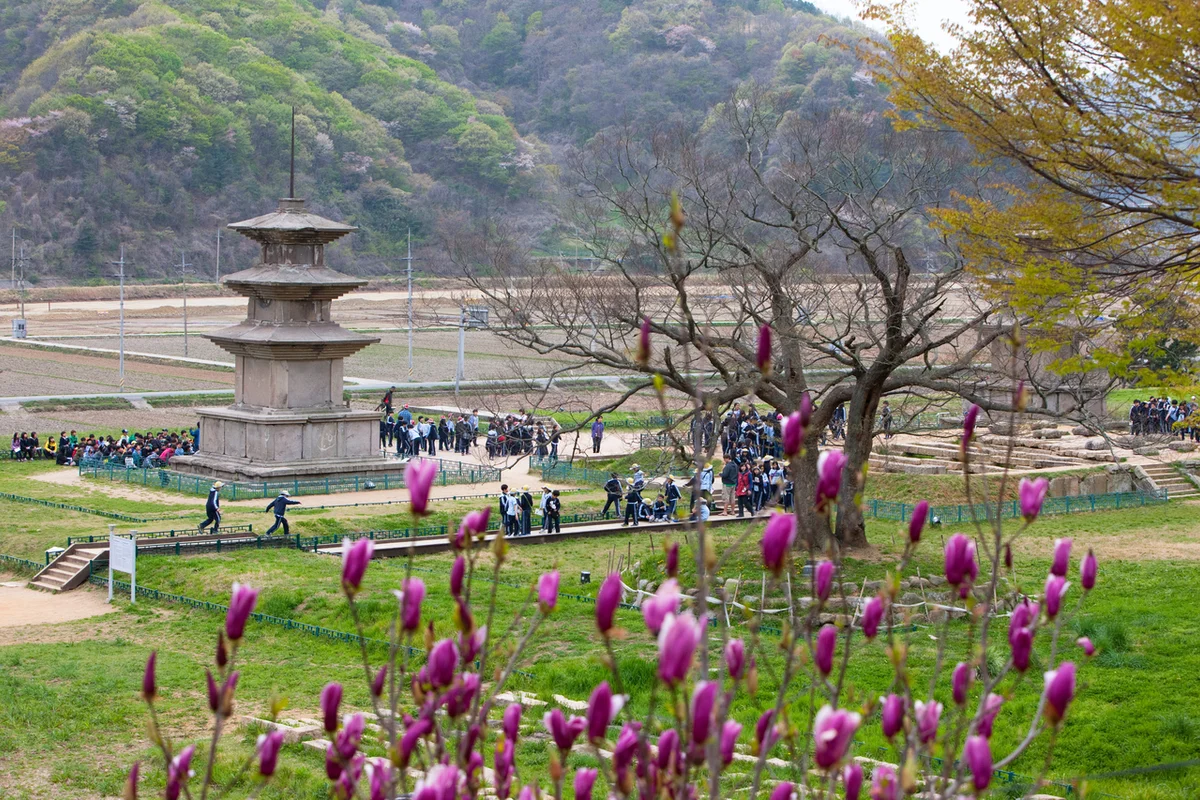 경주감은사지동서삼층석탑 - 경주여행 여행