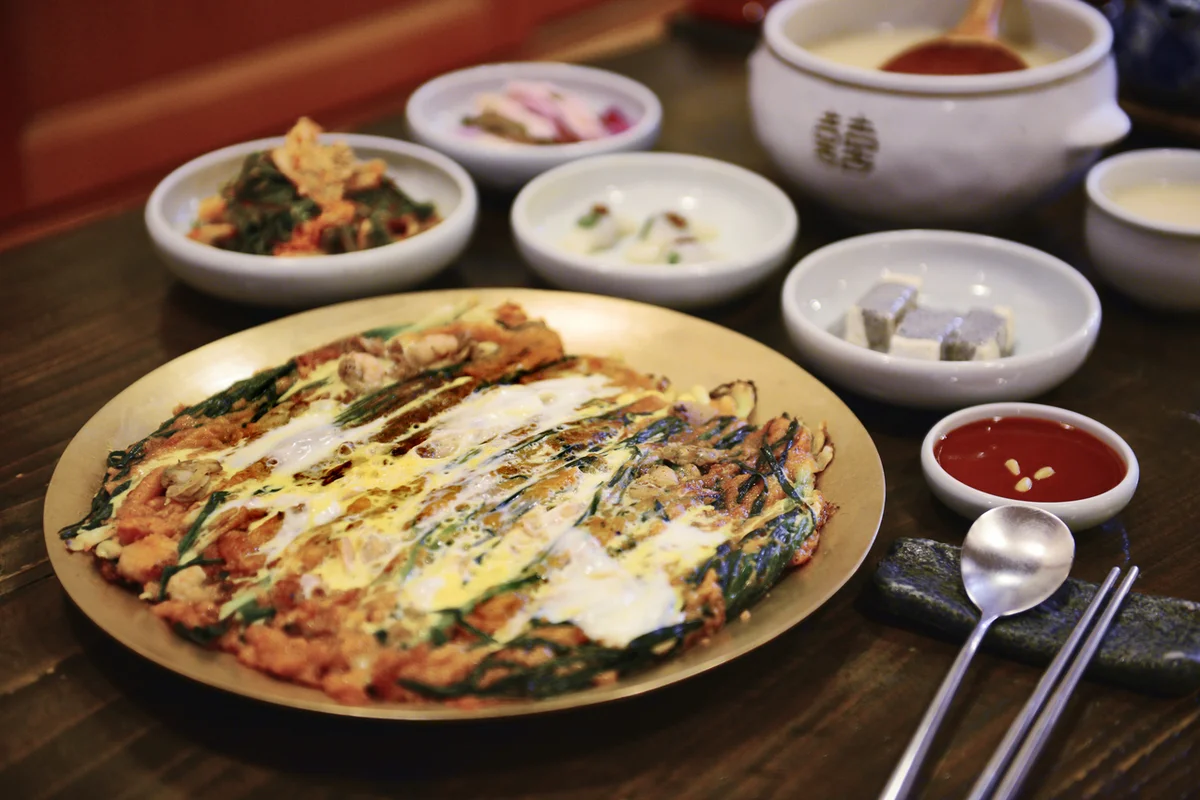 동래 파전 & 막걸리