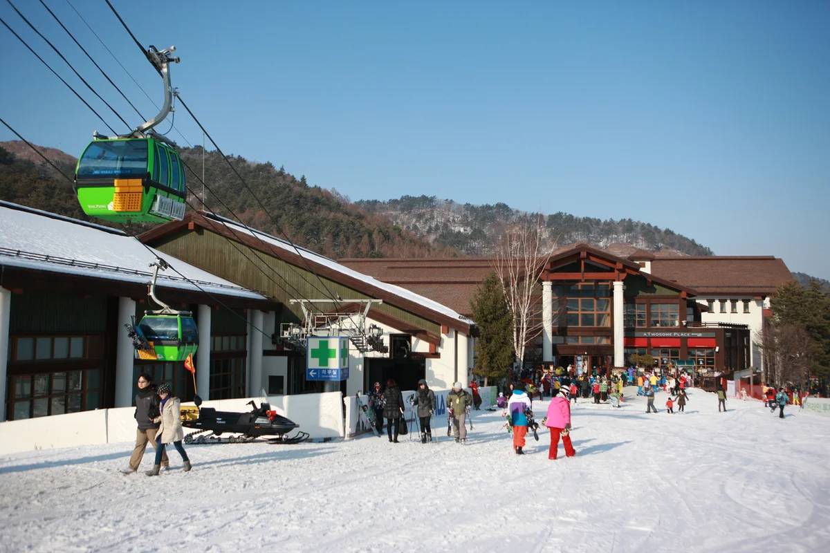 용평리조트 스키장