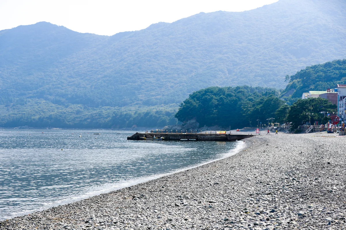 학동흑진주몽돌해변