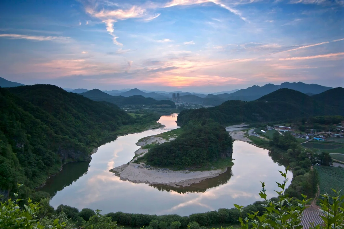 한반도지형